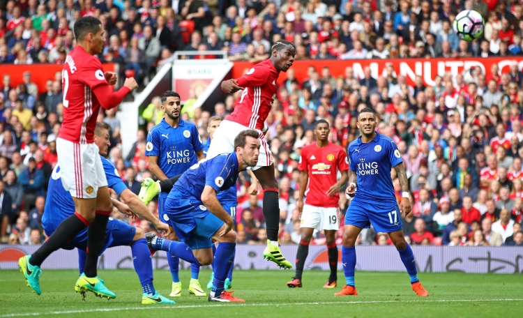 Pogba megszerezte első gólját az MU-ban. Kép forrása: www.eirsport.ie